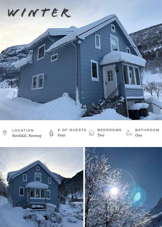Scandinavian Apartment In Fjords Norddal Exterior foto